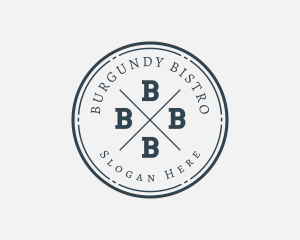 Hipster Fashion Clothing Apparel logo design