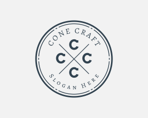 Hipster Fashion Clothing Apparel logo design