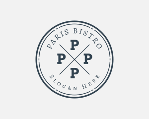 Hipster Fashion Clothing Apparel logo design