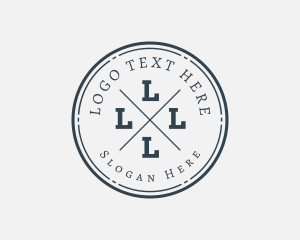 Circle - Hipster Fashion Clothing Apparel logo design