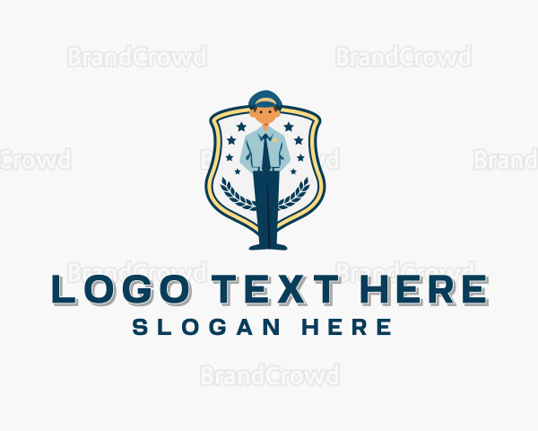 Policeman Law Enforcement Logo