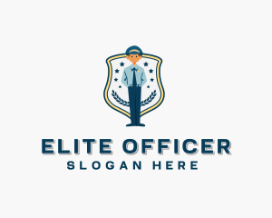 Officer - Policeman Law Enforcement logo design