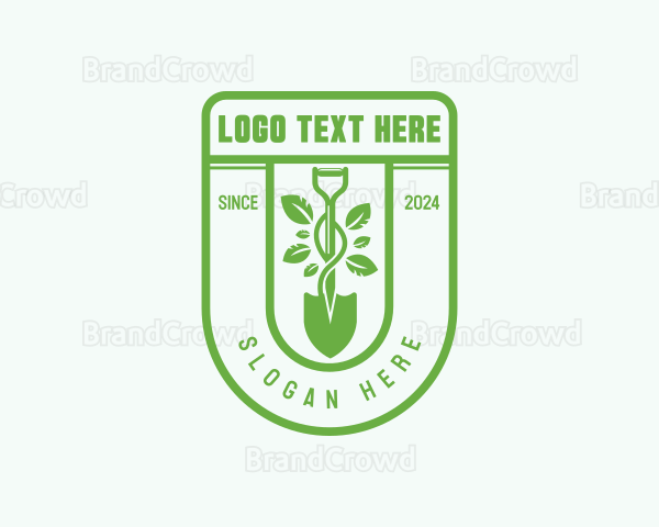 Yard Gardening  Plant Logo