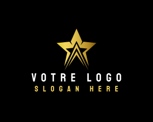 Star - Star Wellness Gold logo design