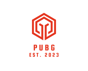 Polygon Spartan Gaming logo design