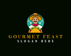 Mexican Gourmet Tacos logo design