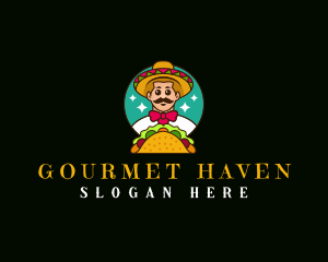 Mexican Gourmet Tacos logo design