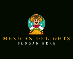 Mexican Gourmet Tacos logo design