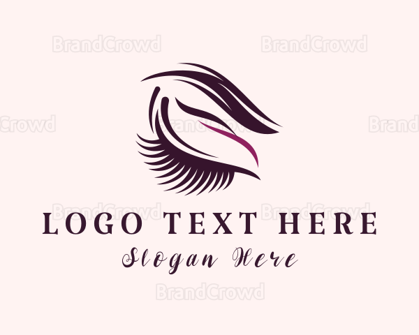 Feminine Beauty Makeup Logo