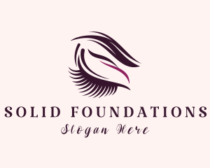 Eyelash - Feminine Beauty Makeup logo design