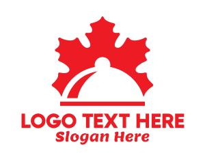 Buffet - Canadian Leaf Buffet logo design