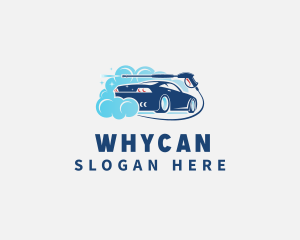 Car Cleaning Pressure Wash Logo