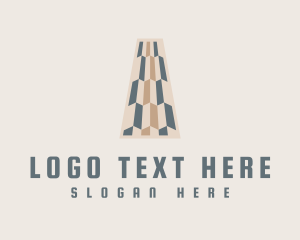 Leasing Agent - Modern Architectural Building logo design