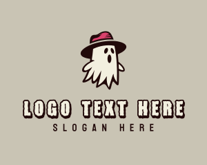 Halloween - Ghost Hat Boutique logo design