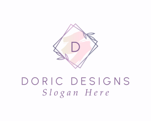 Cosmetics Beauty Boutique logo design