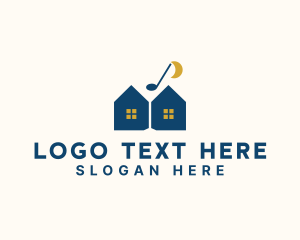 Music Lessons - Night Music House logo design