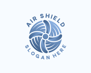 Air Ventilation Propeller logo design