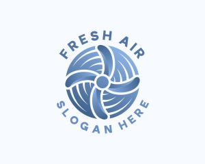 Air Ventilation Propeller logo design