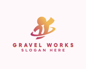 Professional Work Organization logo design