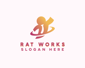 Professional Work Organization logo design