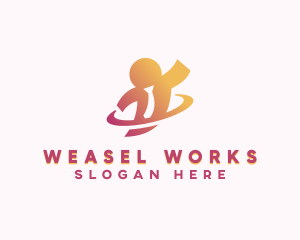 Professional Work Organization logo design