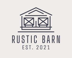 Storage Barn Warehouse  logo design