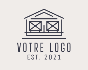 Storage Barn Warehouse  logo design