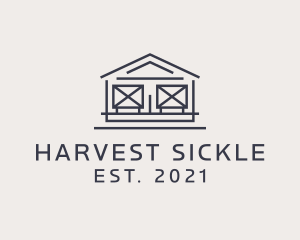 Storage Barn Warehouse  logo design