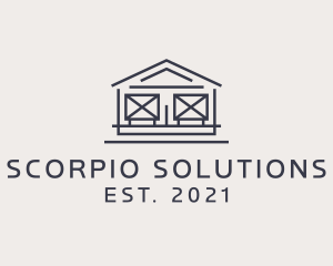 Storage Barn Warehouse  logo design