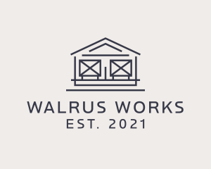 Storage Barn Warehouse  logo design