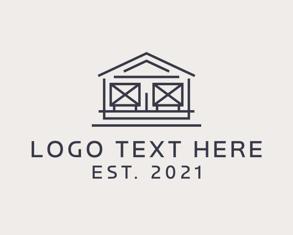 Barn - Storage Barn Warehouse logo design