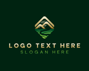 Travel - Mountain Nature Park logo design