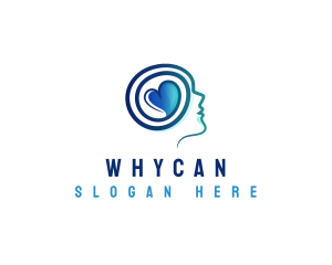 Support Group - Mental Healthcare Heart logo design