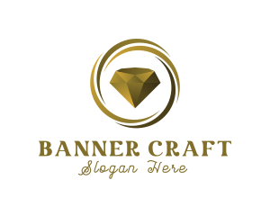 Premium Diamond Boutique logo design