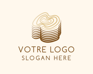 Log Wood Ring Logo