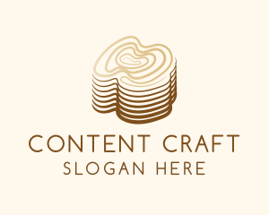 Log Wood Ring logo design