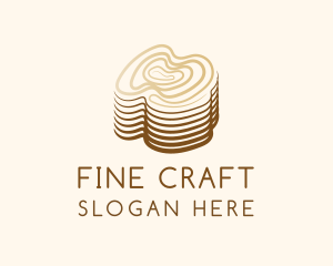 Log Wood Ring logo design