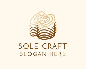 Log Wood Ring logo design