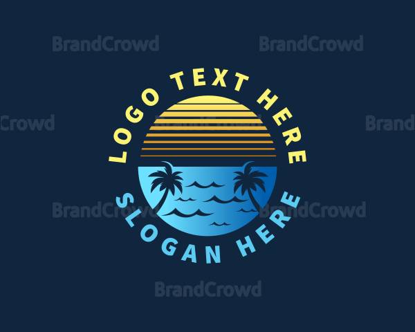 Beach Sun Getaway Logo