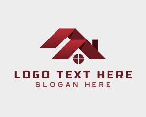 Architecture - Home Roofing Contractor logo design