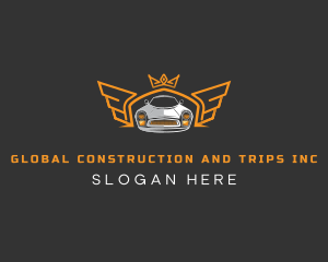 Travel - Vehicle Wing Transport logo design