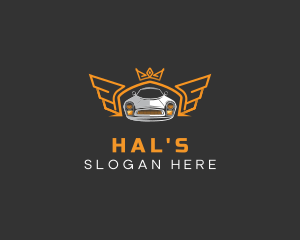 Transportation - Vehicle Wing Transport logo design