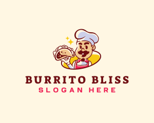 Burrito - Chef Taco Restaurant logo design