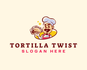 Tortilla - Chef Taco Restaurant logo design