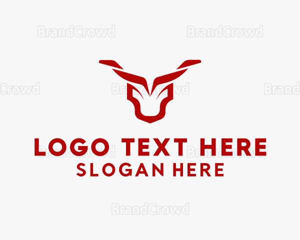 Bull Cow Meat Logo