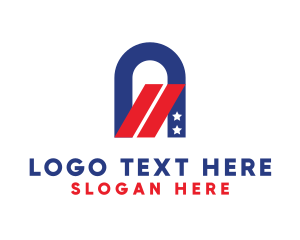 Politics - Political USA Letter A logo design