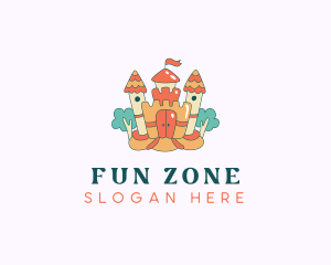 Fun Inflatable Tree logo design