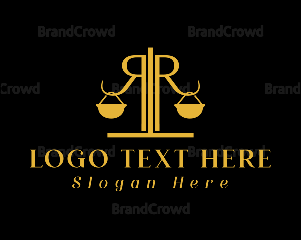 Law Justice Firm Logo