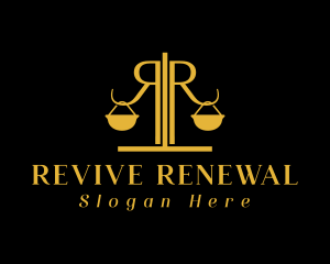 Law Justice Firm logo design