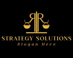 Consultant - Law Consulting Justice logo design